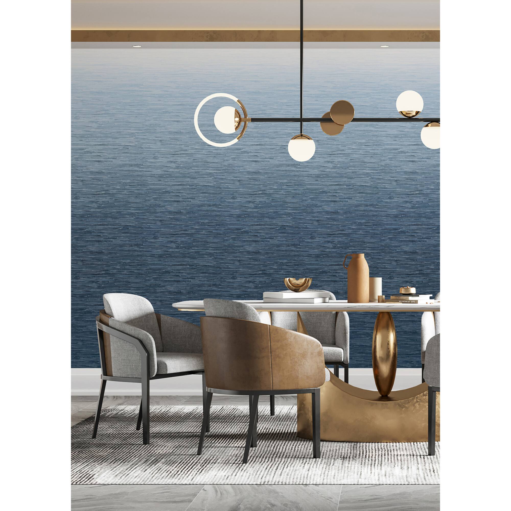 Katie Hunt Blue Ombre Into the Deep Dark Wall Mural